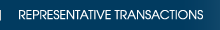 Representative Transactions